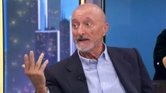 Arturo Prez-Reverte, en su reciente visita a El hormiguero
