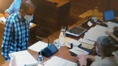 Rufino Fern�ndez Alonso toma posesi�n del cargo de edil de Podemos-Equo Xix�n, en sustituci�n de Yolanda Huergo