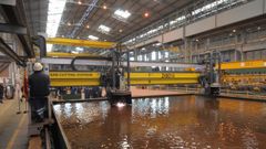 Corte de chapa del BAM