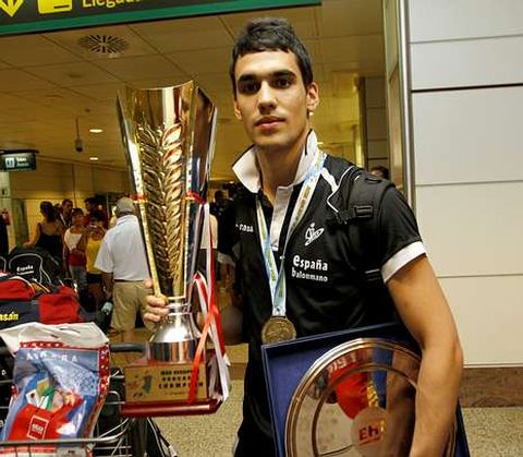 David Chapela y Pablo Cacheda, con los reconocimientos del Europeo que lograron en el pasado 2012.