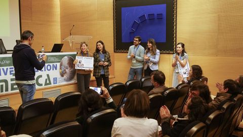 Entrega de premios de las jornadas de investigaci�n