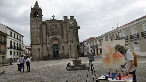 Concurso de pintura al aire libre en Noia 2021