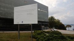 Exterior del auditorio de Ferrol, en Caranza, en una foto de archivo.