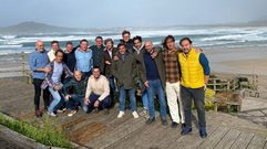 Amigos y familiares celebraron un almuerzo en San Xurxo