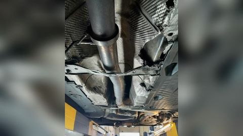El coche presentaba hasta siete deficiencias