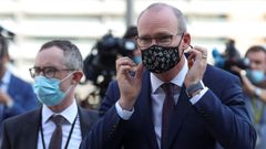 El ministro irland�s de Asuntos Exteriores, Simon Coveney