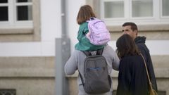 Vuelta al Cole 2025 en el CEIP Albino Nez en Casardomato en Ourense