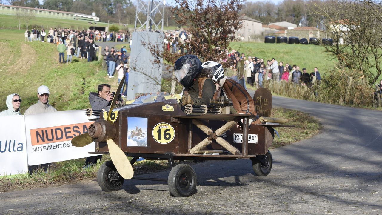 A todo gas y sin motor en Santiso