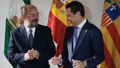 Lamb�n y Moreno se reunieron hoy en Sevilla. 