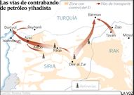 Las v�as de contrabando de petr�leo yihadista
