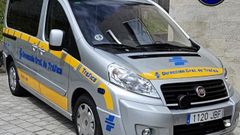 Furgoneta cedida por la Jefatura Provincial de Tr�fico a la Polic�a Local de Burela