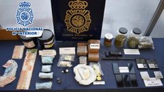 Imagen del alijo incautado.