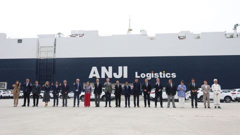 Recepci&oacute;n oficial del primer barco de SAIC en Ferrol