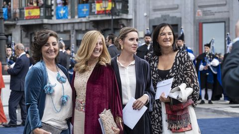 Rostros conocidos llegando a los Premios Princesa de Asturias 2025