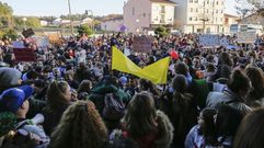 Durante los dos meses de cierre del paritorio hubo varias manifestaciones, todas multitudinarias.