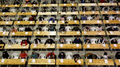 Oposiciones del Sergas en Silleda, en una foto de archivo