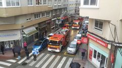 Incendio en la calle Fuente �lamo 