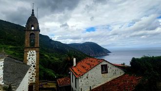 Vista de San Andrs de Teixido.