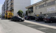 Los trabajos comenzaron ayer con el fresado del vial, donde hubo paso alterno de veh�culos. 