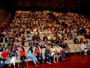El auditorio se llen� hasta arriba para disfrutar del espect�culo.