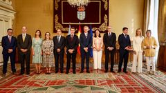 La toma de posesin de los nuevos conselleiros, en imgenes