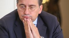 Jos� Manuel Albares, este jueves en A Toxa.