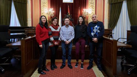 Gonzalo Pérez Jácome y Armando Ojea se reunieron con representantes de Cavas Galicia