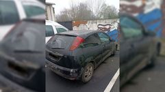 El coche que conduca el sospechoso es este turismo de color negro