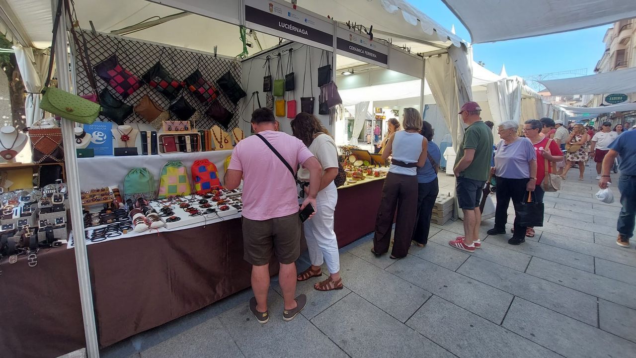 Comienza en Monforte la 26 feria de artesanía Artelemos