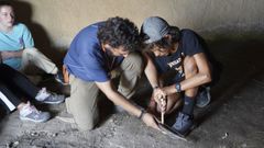 As� es el campamento de la prehistoria en Salcedo