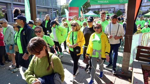 ANDAINA SOLIDARIA CONTRA EL CANCER ORGANIZADA POR LA ASOCIACION DE RIBEIRA
