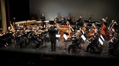 La OSG tambi�n interpret� el mismo programa en el Teatro Principal de Ourense