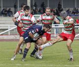 El Blusens roz� por momentos la victoria, resultado que logr� por �ltima vez en noviembre. 