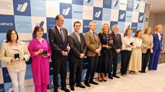 Entrega de las medallas de Anfaco-Cecopesca.