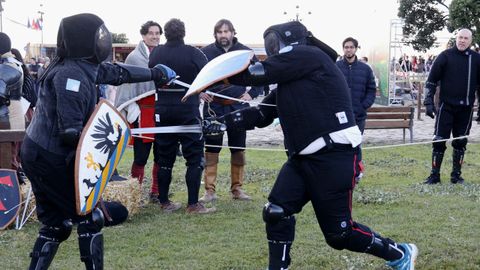 Las batallas siempre ganan la atenci�n de los asistentes