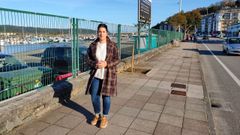 Miriam Berm�dez, do BNG, no treito no que, ao seu xu�zo, se poder�a crear un carril bici