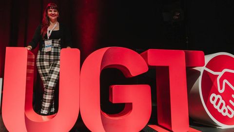 Evelyn Cos�o Fern�ndez, secretaria de Igualdad de UGT Asturias