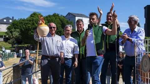Argimiro Gil recibió un reconocimiento a su trayectoria como ganadero