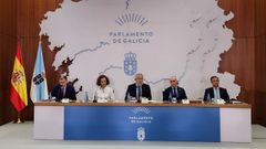 Jornadas sobre legislaci�n de las personas con discapacidad organizadas por el Colexio de Notarios de Galicia y la Fundaci�n Aequitas, esta semana en el Parlamento.