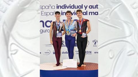 Jorge Atienza se ha proclamado subcampen de Espaa en la clasificacin general de gimnasia rtmica