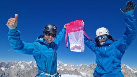Rosa Fern�ndez y Azucena Collar ascienden una monta�a virgen en el Himalaya indio