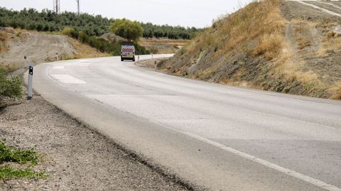 Lugar en el ocurri el accidente. 