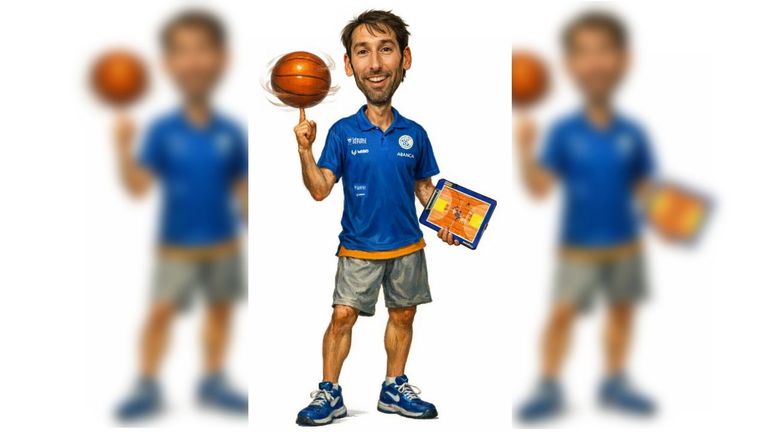 Alberto Corbacho, jugador del Baloncesto Culleredo y ex del Obradoiro.