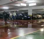 Juzgados y Hacienda aparcan en la calle Coru�a. 