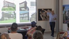 Un momento de la intervenci&oacute;n de Regueira en la conferencia
