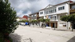 Plaza del Concello de Antas de Ulla.