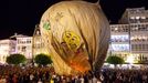 El lanzamiento del Globo de Betanzos en el 2015