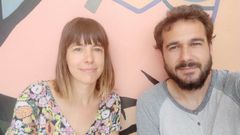 Raquel Mart�n y el otro espa�ol de su hostal, Joaqu�n Garc�a-Mu�oz, de Alcal� de Henares