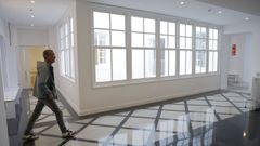 Interior de la renovada casa de Veedur�a, un espacio de participaci�n ciudadana