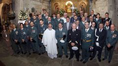 Barbanza celebr� el D�a del Pilar, patrona de la Guardia Civil